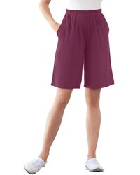 Woman Within - Plus Size 7-day Knit Short - Lyst