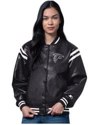Starter - Atlanta Falcons High Heat Full-snap Varsity Jacket - Lyst