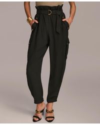 Donna Karan - Belted Cargo Pants - Lyst