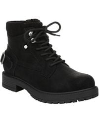 Blowfish - Astor Lace-up Short Booties - Lyst