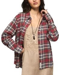 Lucky Brand - Long-sleeve Plaid Button Down Shirt - Lyst