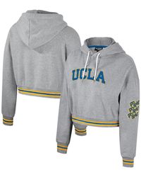 Edie colorblocked online cropped hoodie