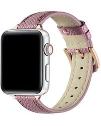 The Posh Tech - Cleo Skinny Leather Band For Apple Watch - Lyst