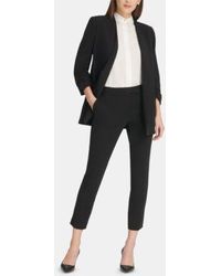 DKNY - Essential Slim Leg Ankle Pants - Lyst