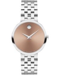 Movado - Museum Classic Swiss Quartz Stainless Steel 29.9mm Watch - Lyst