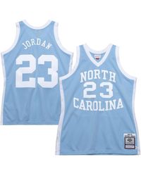 Mitchell & Ness - Michael Jordan North Carolina Tar Heels 1983-84 Authentic Throwback College Jersey - Lyst
