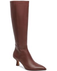 Dolce Vita - auggie Pointed-toe Kitten-heel Knee-high Dress Boots - Lyst