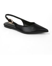 BERNESS - Reed Slingback Flats - Lyst