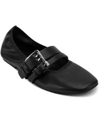 DKNY - Dade Almond Toe Ballet Flats - Lyst