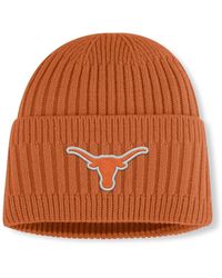 Fanatics - Texas Orange Texas Longhorns Revery Cuffed Knit Hat - Lyst