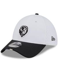 KTZ - White/black Baltimore Ravens 2025 Nfl Training Camp 39thirty Flex Hat - Lyst