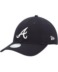 KTZ - Atlanta Braves Team Logo Core Classic 9twenty Adjustable Hat - Lyst