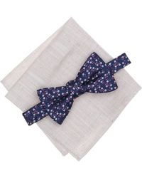 BarIII - 2-piece Sutherland Floral Bow Tie And Pocket Square Set - Lyst