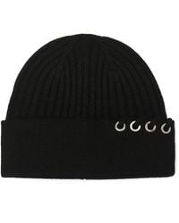 Michael Kors - Michael Grommet Lace Cuff Beanie Hat - Lyst