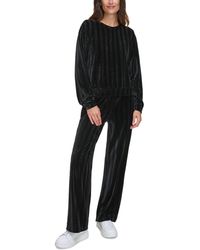 Marc New York - Andrew Marc Sport Velvet Ribbed Top - Lyst