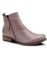Spring Step - Oziel Leather Bootie - Lyst