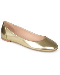 Journee Collection - Comfort Ballet Kavn Flats - Lyst