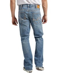 Silver Jeans Co. - Craig Classic Fit Bootcut Stretch Jeans - Lyst
