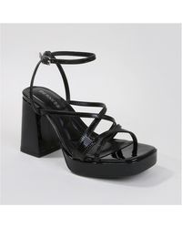 BERNESS - Adore Strappy Block Heeled Sandal - Lyst
