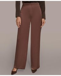 Donna Karan - Wide Leg Pants - Lyst