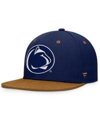 Fanatics - Navy/brown Penn State Nittany Lions Nobo Fitted Hat - Lyst