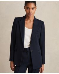 Reiss - Gabi Tailored Single-breasted Suit Blazer - Lyst