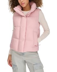 Levi's - Stand Collar Puffer Vest - Lyst