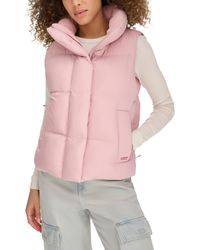 Levi's - Stand Collar Puffer Vest - Lyst