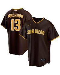 Men's San Diego Padres Manny Machado Nike Camo USMC Alternate