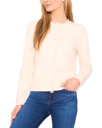 Cece - Fringe Long Sleeves Cardigan - Lyst