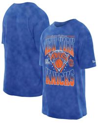 KTZ - New York Knicks Old School Sport Vintage Wash T-shirt - Lyst