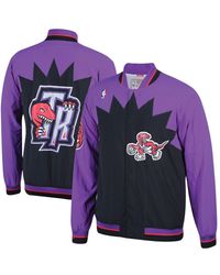 Mitchell & Ness Old English Toronto Raptors Hoodie Sweatshirt in Purple for  Men