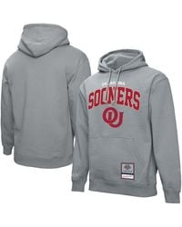 Mitchell & Ness - Oklahoma Sooners Classic Arch Pullover Hoodie - Lyst