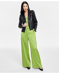 INC International Concepts - Satin High-rise Pull-on Pants - Lyst