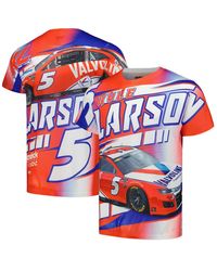 Hendrick Motorsports Team Collection - Kyle Larson Valvoline Accelerator Total Print T-shirt - Lyst