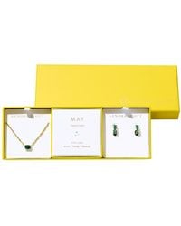 Kendra Scott - 2-piece Cubic Zirconia Cailin Pendant Necklace And huggie Earrings Gift Set - Lyst