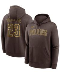 Nike - Fernando Tatis Jr. San Diego Padres Player Name Number Club Fleece Pullover Hoodie - Lyst