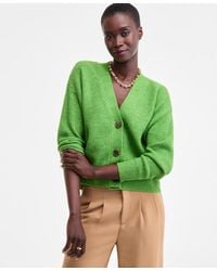 On 34th - Three-button Shaker Cardigan - Lyst