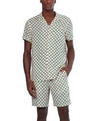 Scotch & Soda - Fave Printed 5" Bermuda Shorts - Lyst