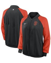 Boston Red Sox Nike Authentic Collection Dugout Full-Zip Jacket - Navy/Red