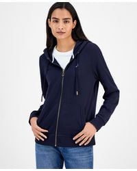 Nautica - Jeans Solid Zip-front Hoodie - Lyst