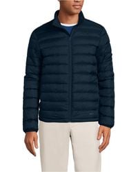 Lands' End - Tall Wanderweight Packable Down Jacket - Lyst