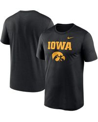 Nike - Iowa Hawkeyes Lockup Legend Performance T-shirt - Lyst