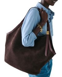 Kate Spade - Deco Extra Large Suede Tulip Tote Bag - Lyst