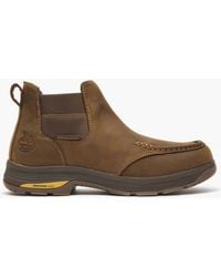 Georgia Boot - Athens Superlyte Waterproof Work Chelsea Boot - Lyst