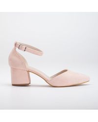 Forever & Always Shoes - Marcelle Low Block Heel Pumps - Lyst
