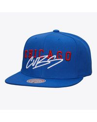 Mitchell & Ness - Chicago Cubs Team tagged Snapback Hat - Lyst
