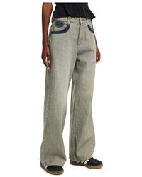 Cotton On - Relaxed Wide Jean - Lyst