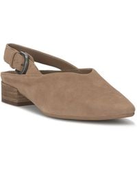 Lucky Brand - Brigeet Slingback Low Block Heels Mules - Lyst
