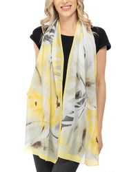 Vince Camuto - Tulip Breeze Printed Oblong Scarf - Lyst
